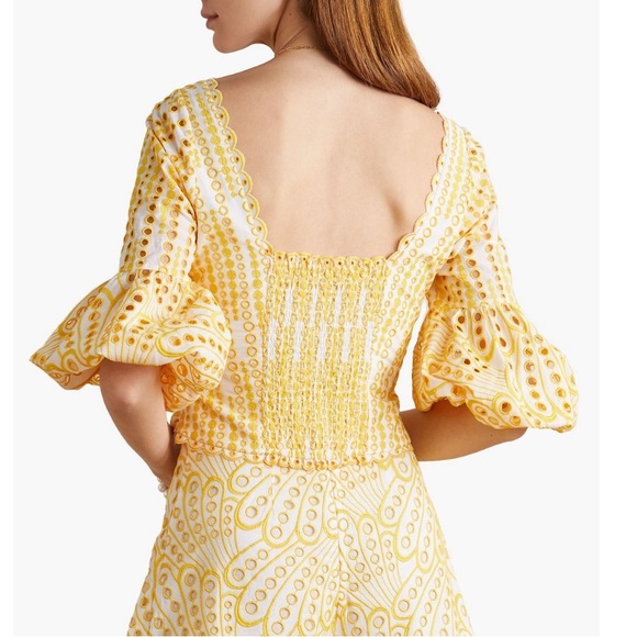 Charo Ruiz Ibiza Broderie Anglaise Renata Top - Picture 4 of 9